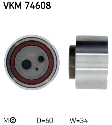 Rullo tenditore, Cinghia dentata - VKM 74608 SKF